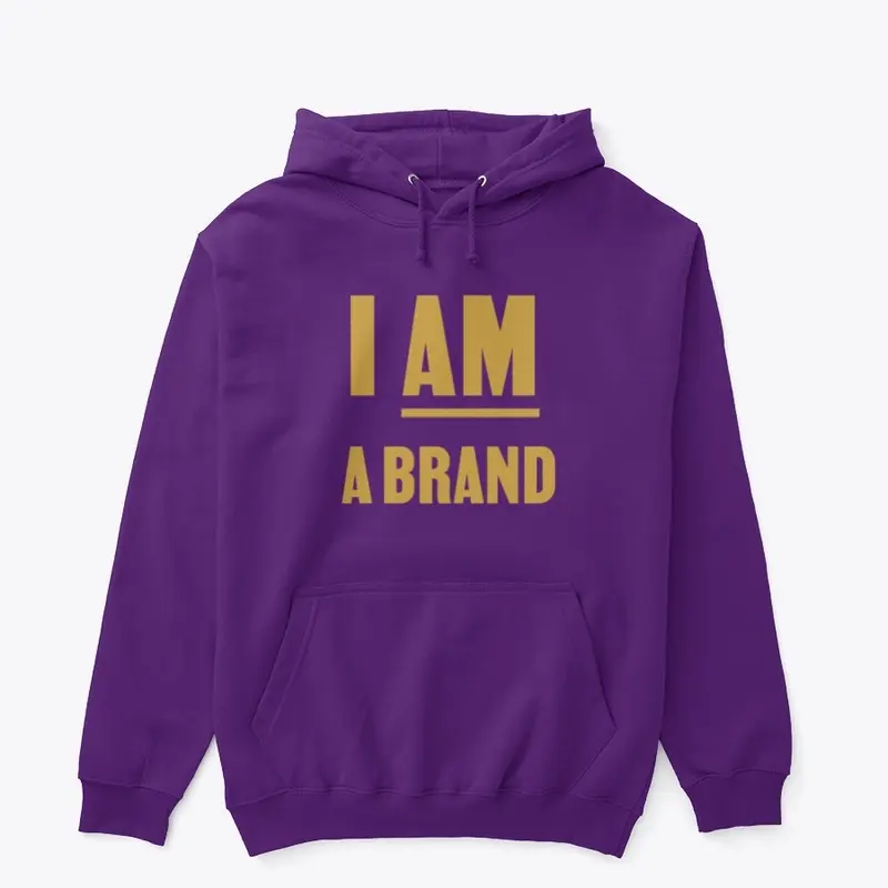 I AM A BRAND Hoodie - Purple